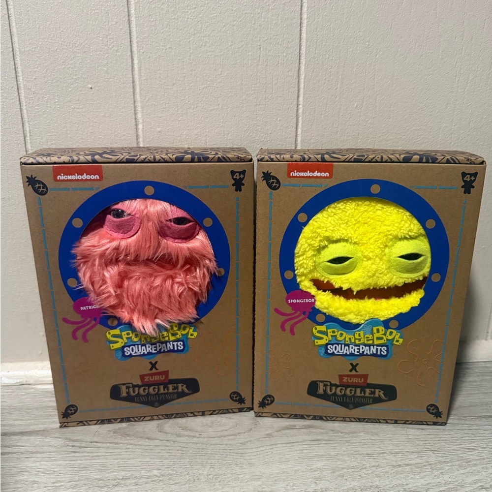 SpongeBob SquarePants Fuggler Plush Set